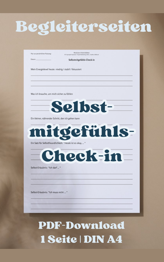 Begleiterseiten | Selbstmitgefühls-Check-in