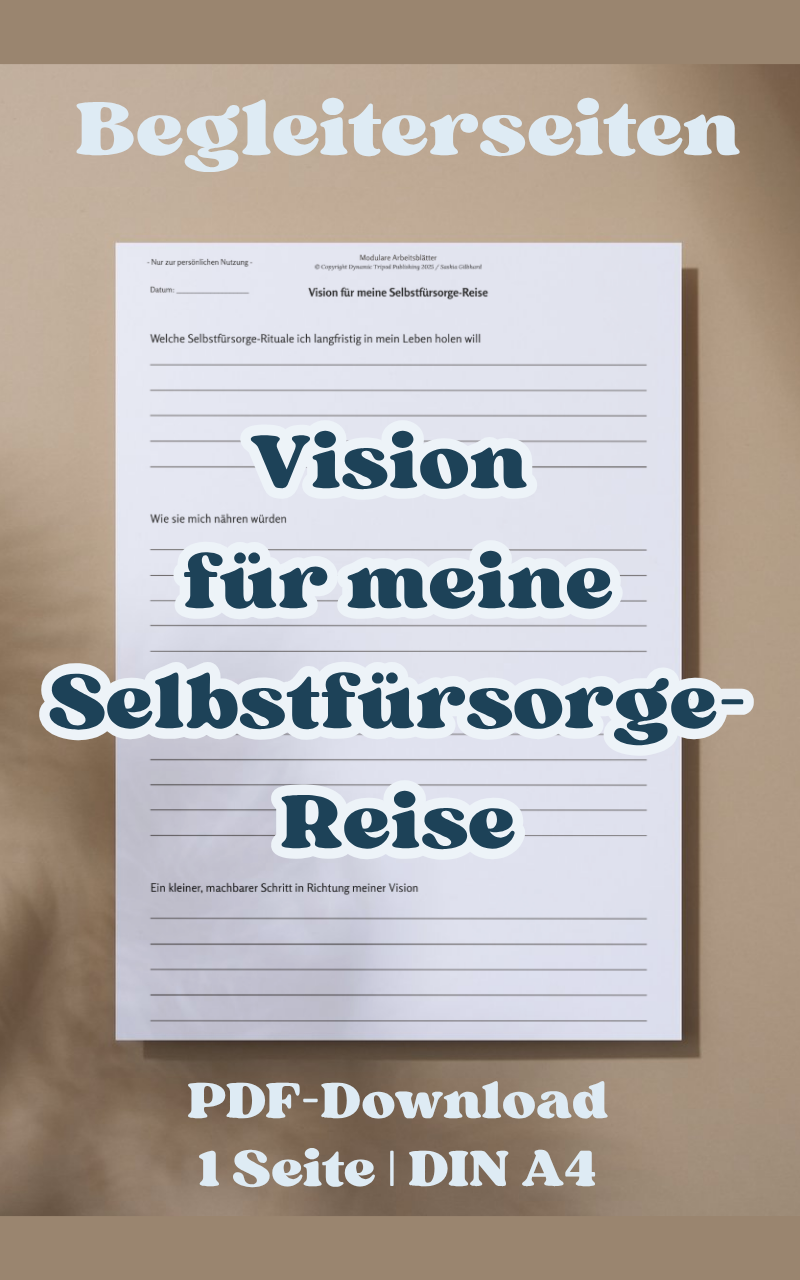 Begleiterseiten | Vision für meine Selbstfürsorge-Reise