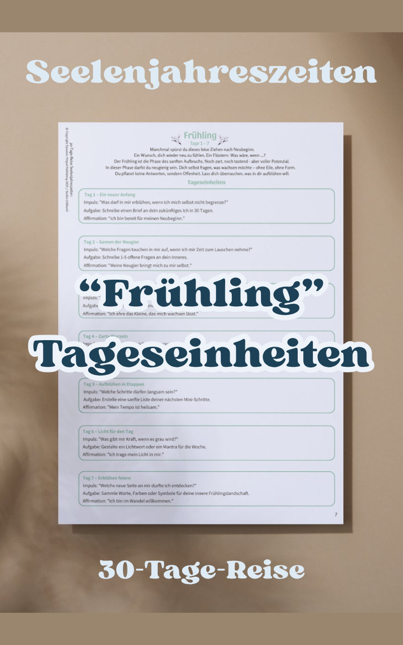 Seelenjahreszeiten | 30-Tage-Reise