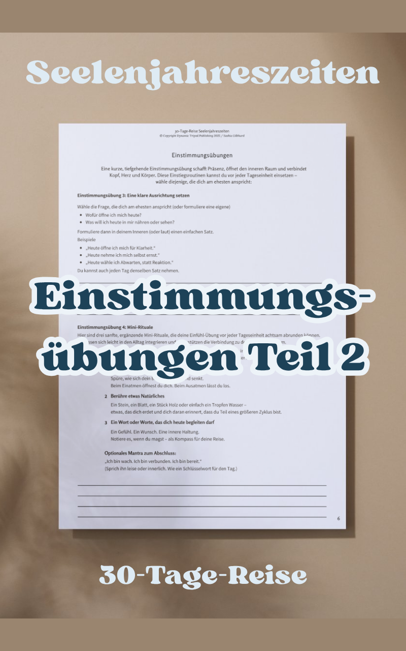 Seelenjahreszeiten | 30-Tage-Reise